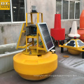 Solar panel equipped Water Quality Monitoring Buoys Protect The River